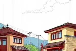 《深巷灯神》横版封面：巷口悬着的一盏旧纸灯